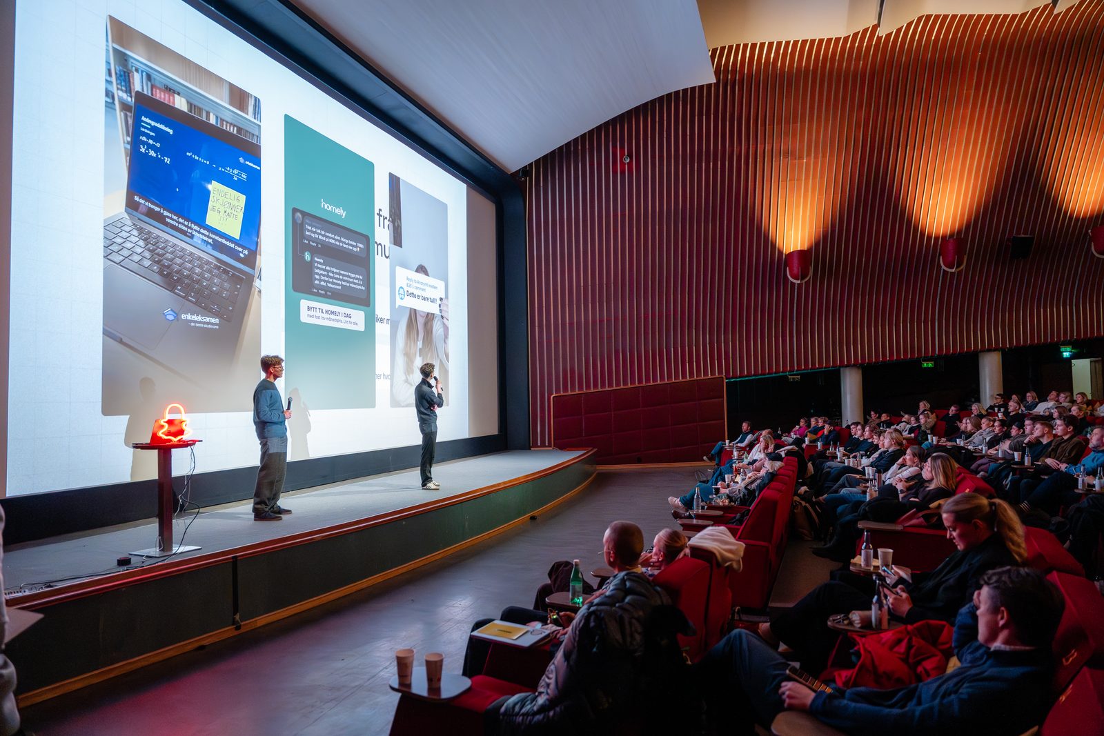 350 markedsførere i salen på Snapchats seminar på Klingenberg Kino i Oslo